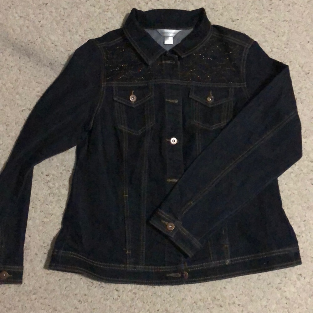 Brand new! Dressy Jean jacket